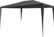 vidaXL Tente de réception 3x4 m PE anthracite