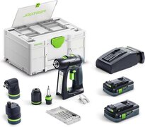 Festool C 18 HPC 4,0 I-Set Accu Schroefboormachine 18V 4.0Ah in Systainer - 577617