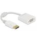 Delock Adapter DisplayPort 1.2 male to VGA female white