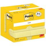 Post-it Haftnotizen, 38 x 51 mm, gelb, 9 + 3 GRATIS