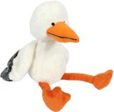 Heunec Pluche ooievaar knuffel - 20 cm