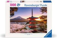 Ravensburger Puzzel Kersenbloesem bij de Fuji berg 1000 stukjes