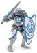 Figurine de chevalier argenté - Réaliste - 3 ans et plus