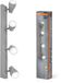 Osram LED SPOT PEAR plafondmontagespot 600mm, grijs, 17,2W, 840lm, warm wit licht, GU10, IP20, 2700K