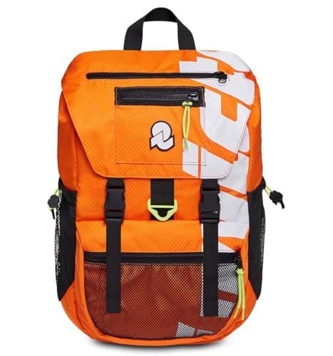 Invicta Invicta Kantoorrugzak Jolly X Apricot, oranje, icon-rugzak met laptoptas, 39,6 cm (15,6 inch) en drinkflessentas, rugzak voor reizen, werk, 27 l, voor dames en heren, Meerkleurig., Eén maat, Casual
