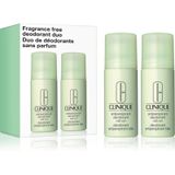 Clinique Fragrance Free Deodorant Duo
