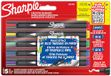 Sharpie Creative Marker Marqueurs acryliques | Pointe ronde | Marqueurs de peinture à base d'eau | L'encre ne traverse pas et convient à la plupart des surfaces | Couleurs assorties | 5 pièces