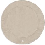Jollein Boxkleed Fluffy Rond 95cm Sand