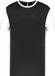 Proact TopTex Group Tweekleurig herenshirt jersey met korte mouwen 'Proact' Black/White - M