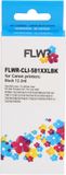 FLWR - Inktcartridge / CLI-581XXL / Zwart - Geschikt voor Canon