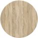 vidaXL Tafelblad - Bewerkt hout - Sonoma eiken - Rond - Ø 80 x 1,5 cm