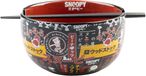 Grupo Erik Peanuts Snoopy Ramenschaal Set met Eetstokjes