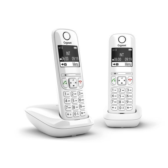 Gigaset AS690 Duo - Draadloze Telefoon - Wit
