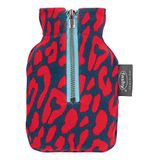 Fashy Zakwarmer 0,6 l met Leo-overtrek, mini-warmwaterkruik