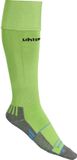 Uhlsport Team Pro Voetbalkousen - Flash Groen / Zwart | Maat: 33-36