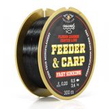Cralusso Monofilament Feeder&carp Coated Fast Sinking 150 m
