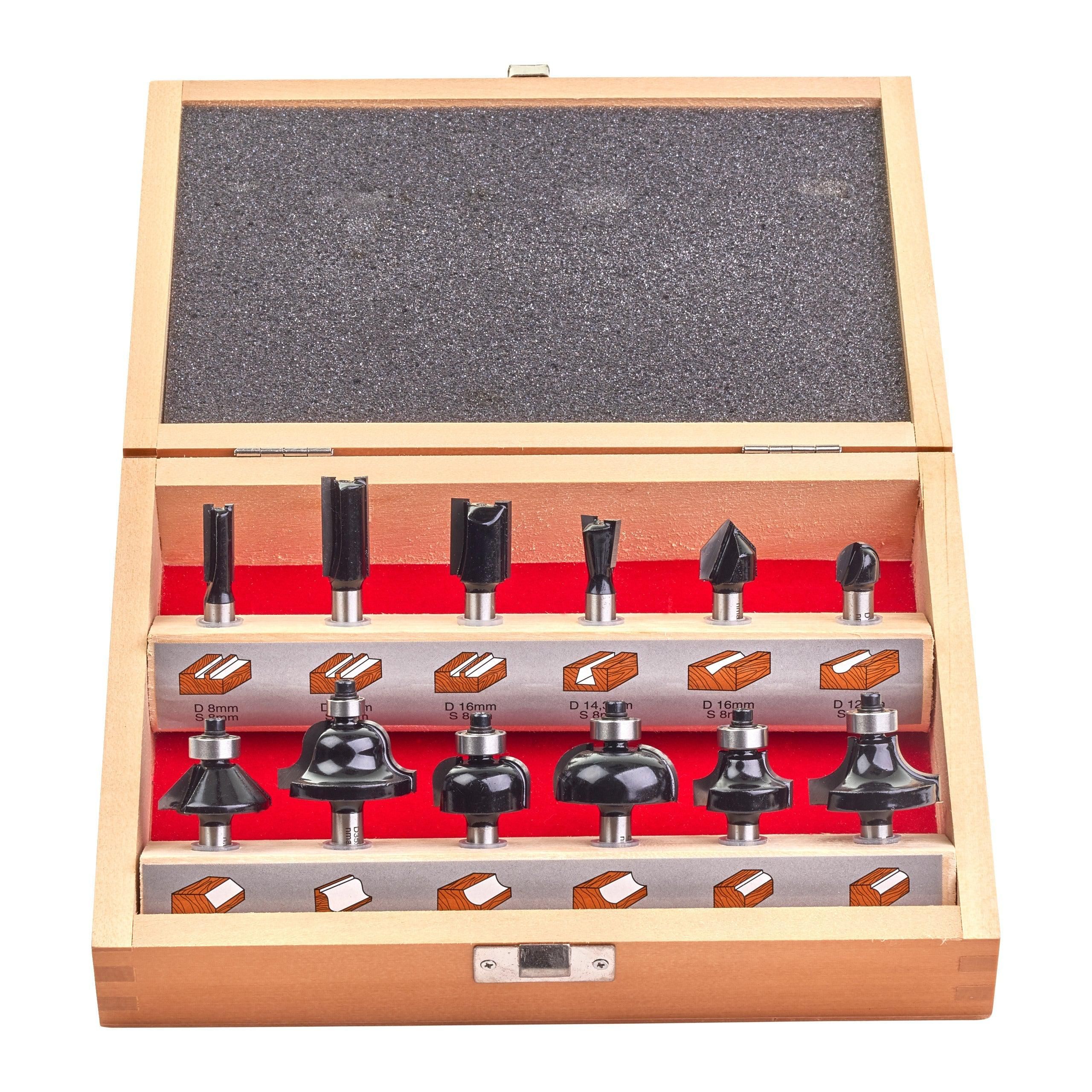 Frezen Bit Set - 12 stuks