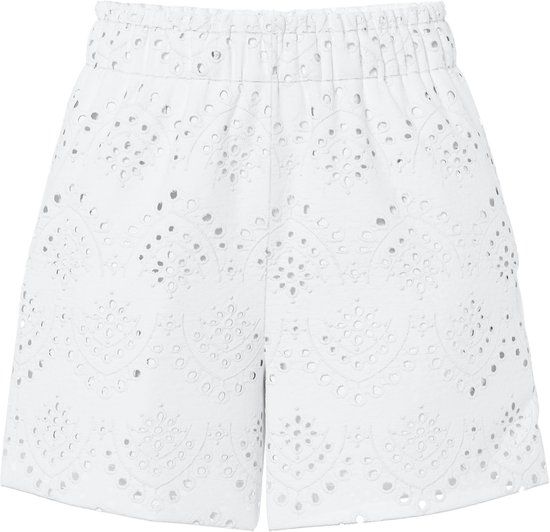 Pieces Shorts PCVILDE broderie anglaise