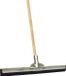 Betra Vloertrekker/douchetrekker - voor water metaal/rubber 45 cm - met houten steel 150 cm
