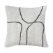Mette Ditmer Housse de coussin tuftée Shadow 50x50 cm crème