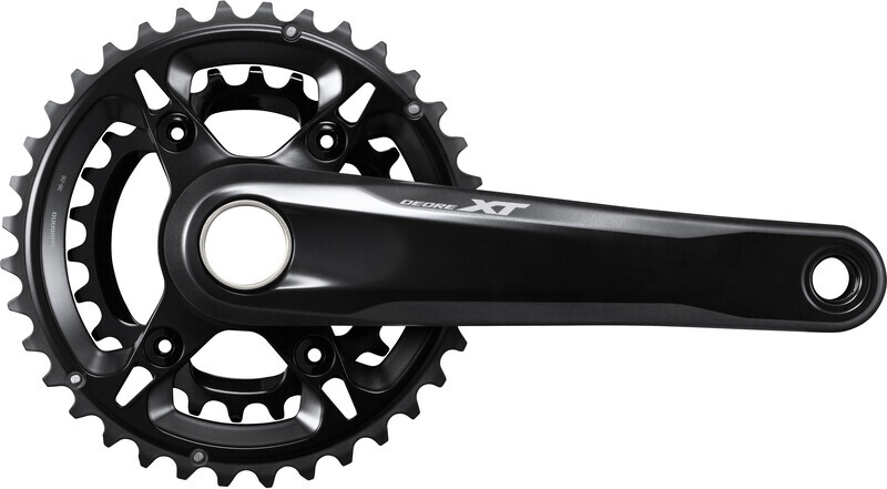 Shimano Deore XT FC-M8100-2 Crankset 36-26T 2x12, black