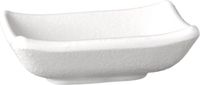 APS Melamine schaaltje "zen", wit, set van 4 stuks