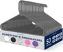 SereneLife Kleerhangers, plastic Hanger, kledinghanger 50-delige set anti-slip, ruimtebesparende kastorganizers, duurzaam en sterk voor shirts, truien, hoodies, kinderkleding en jurken, ultradun, lichtgewicht.