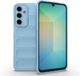 Techsuit Magic Shield Silicone Back Cover Blauw voor Samsung Galaxy A16