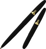 Space Pen Bullet Space Pen, Mat Zwart met Space Shuttle Embleem (#600BSH)