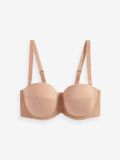 Next - Dames - F-K Ultimate Support licht gewatteerde multifunctionele strapless BH - Naturel