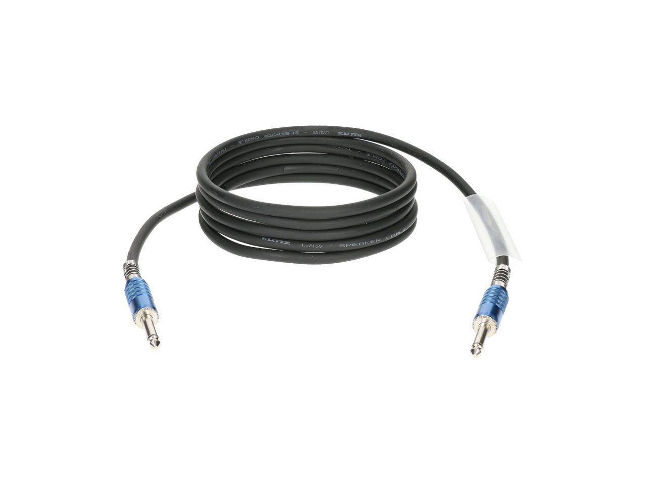 KLOTZ AIS GmbH SC1PP01SW - 6.35mm Audio Kabel - 1m - Zwart