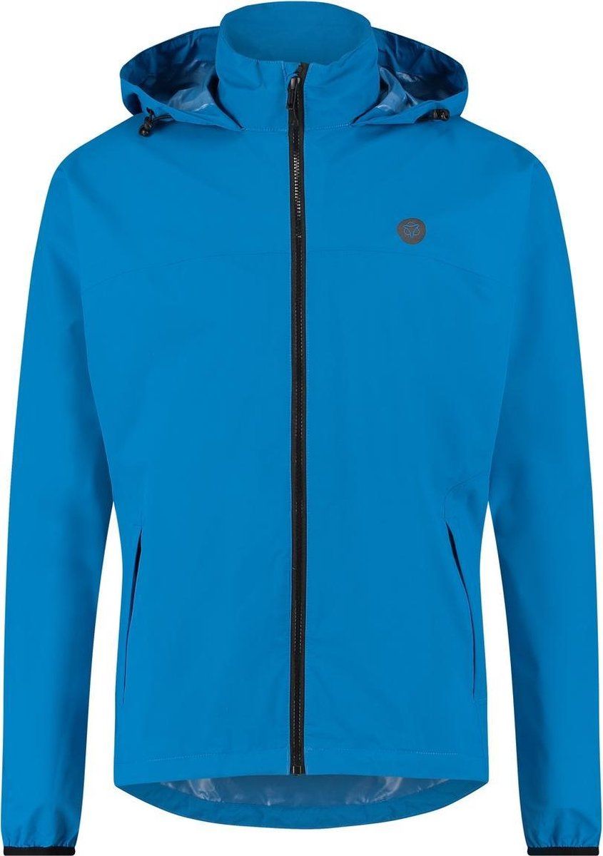 AGU GO Essential Regenjas - Unisex - Blauw - Maat S - Waterdicht en Ademend