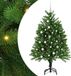 vidaXL Kerstboom met 150 LED, met standaard, Groen, 120 cm, PE
