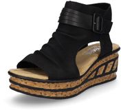 Rieker Femme compensé noir