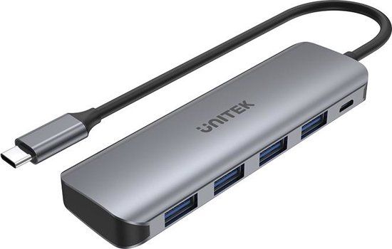 UNITEK Hub Active USB-C 4X USB 3.1 Gen1 microUSB H1107A
