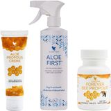 Forever Living Products Benelux Forever Aloe Propolis Cream Voordeel Pack met Aloe First Spray en Bee Propolis Tabs