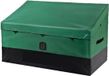Boîte de rangement de jardin - Boîte à coussins de jardin - Coffre de jardin - Boîte à coussins - Résistant aux intempéries - Étanche - 870L - Vert
