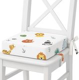 Totsy baby ASE Spolka Akcyjna Stoelverhoger stoel kind 32x32x8 cm waterdicht - zitkussen kinderstoel kussen kinderzitje stoelkussen Safari B