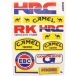 P2R Racing HRC Roue avec 10 autocollants