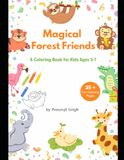 Magical Forest Friends Coloring Book
