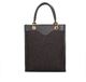 Roberta Rossi Sac à main femme, noir, en cuir, avec bandoulière amovible. Fabriqué en Italie