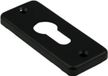 AMI rosace cylindre - rectangulaire - 4 RH - noir