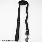 51 Degrees North Wanderful Leash Nylon Bungee - Zwart - 120 cm x 2,5 mm