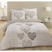 Duvet cover set - 100% katoen - 240 x 220 cm - Beige