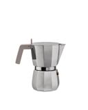 Alessi Percolator Moka - DC06/9 - 9 kops - Aluminium - Zilver