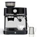 GarveeTech Espressomachine - 20 bar met molen en melkopschuimer, professioneel koffiezetapparaat met afneembaar waterreservoir van 1,5 l, 30 maalinstellingen en 58 mm filterhouder