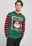 Urban Classics Wanted Christmas Sweater/trui - XL - Groen/Rood