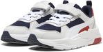 PUMA Trinity 2 LT AC PS Baskets pour enfants - Unisexe - Taille 35 - Bleu/Blanc/Gris