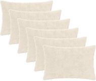 vidaXL Kussensloop Wit 40 x 60 cm (6 stuks)