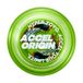 Bandai 60008 Accel Hyper Yo limoengroen, behendigheidsspel, geoptimaliseerde jojo voor kinderen vanaf 8 jaar, met zijn Accel-systeem test je alle trucs eenvoudig en snel